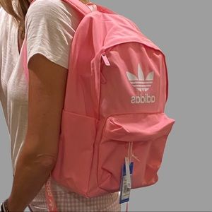 🎀 Adidas (Barbie Pink) Backpack NWT